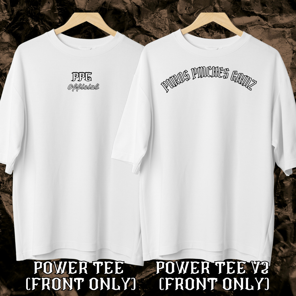 2 Pack Power Tees (Front Only)